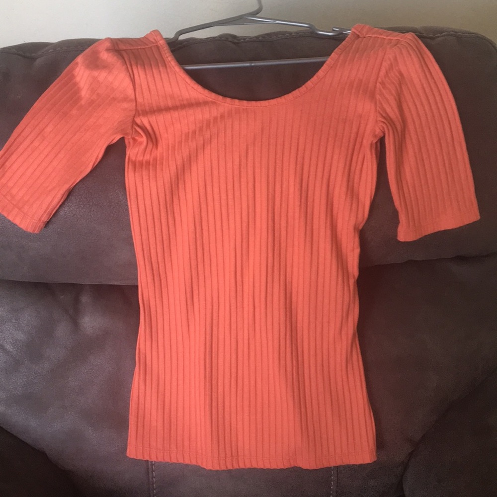Coral shirt